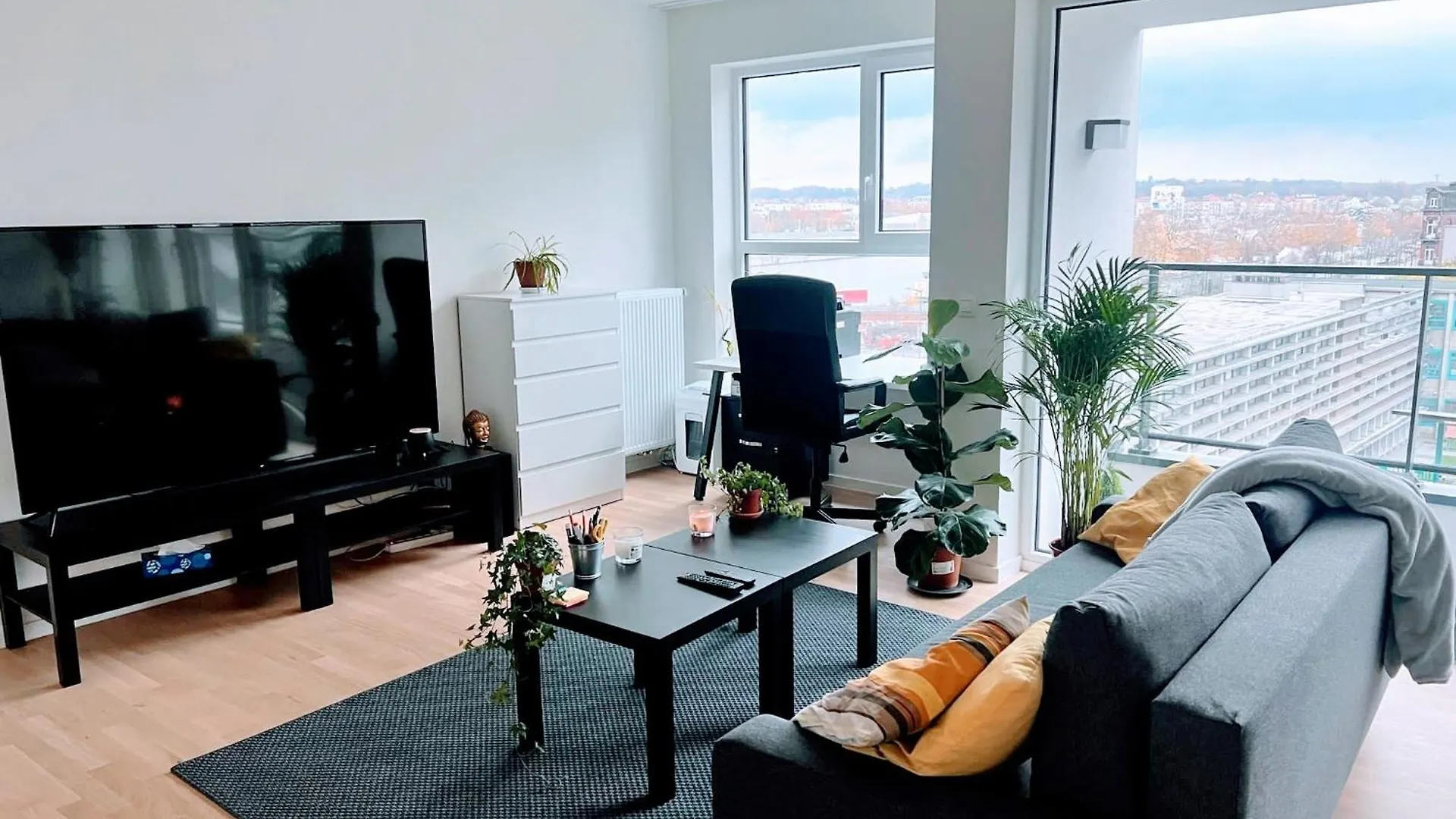 Eclat Bruxellois - Modernite & Vue - Proche Atomium! Apartamento Bruxelas